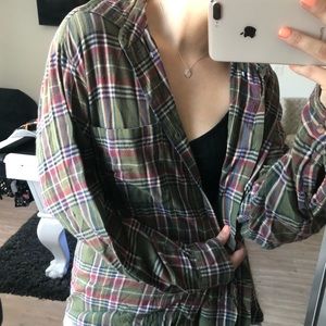 Oversized flannel